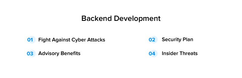 Backend development