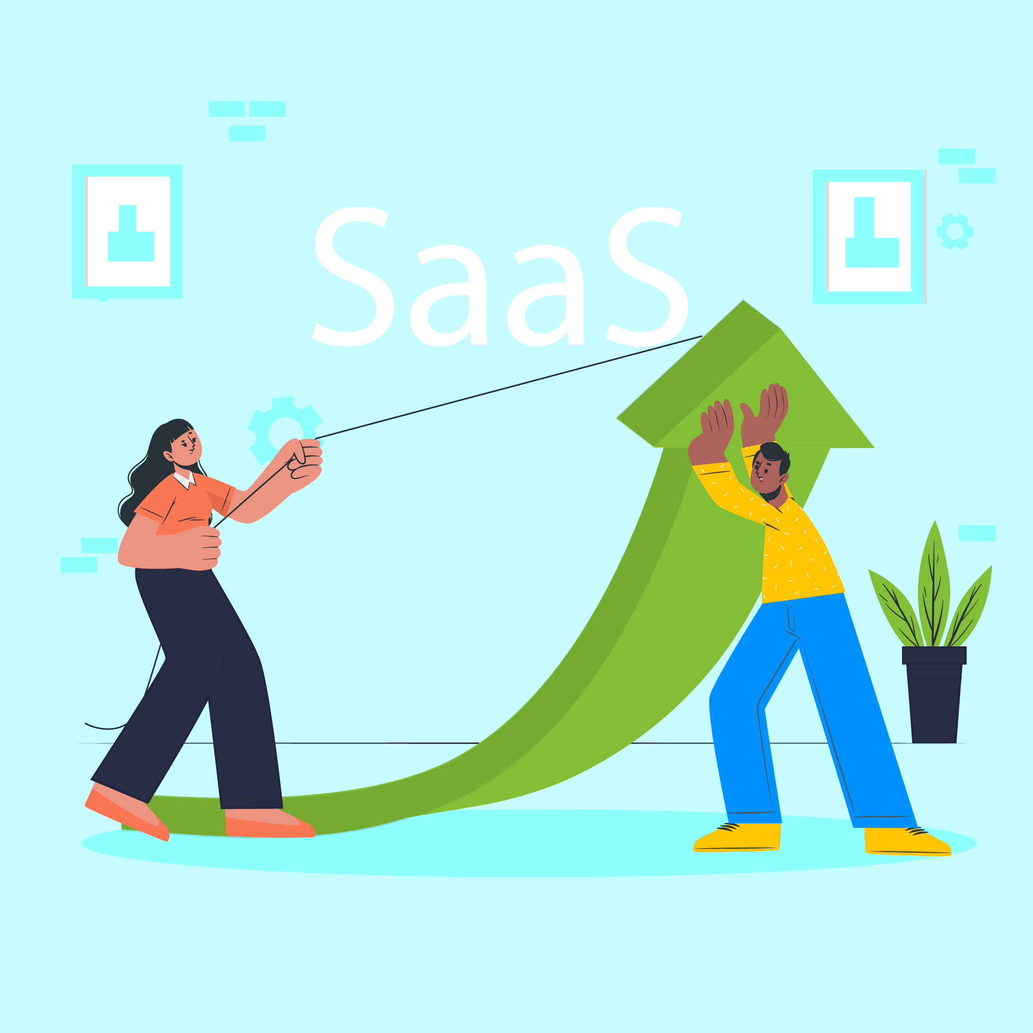 saas application development