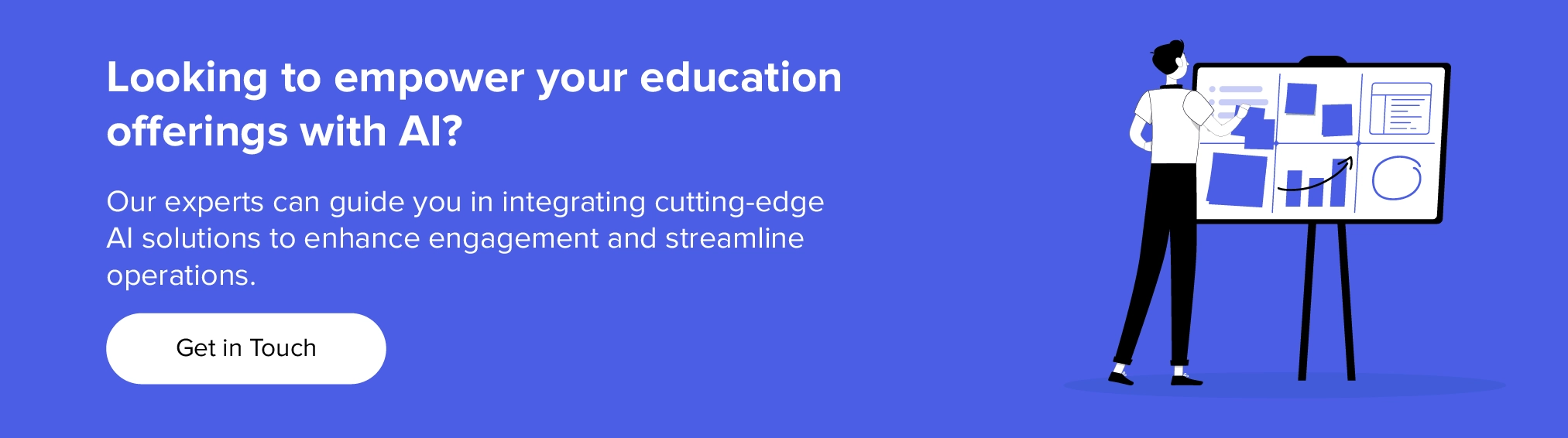 Collaborate with us to empower your education offerings with AI