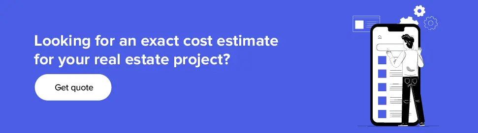 cost estimate for your real estate project