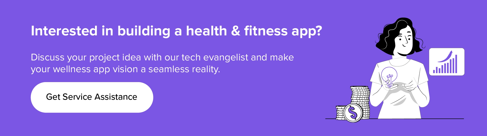 Get services for building a health and fitness app development