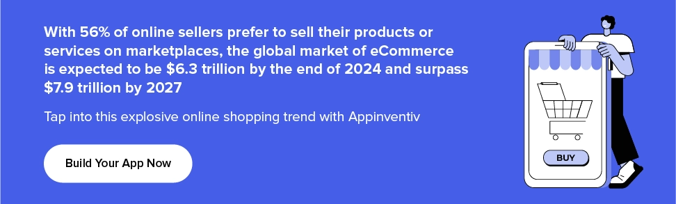 build an eCommerce app with Appinventiv