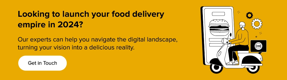 partner with us to launch your food delivery business