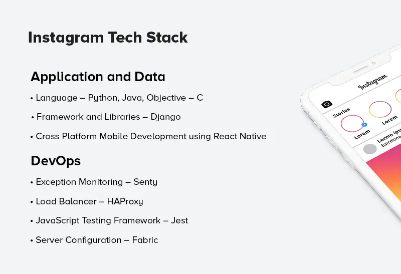 Instagram Technology stack