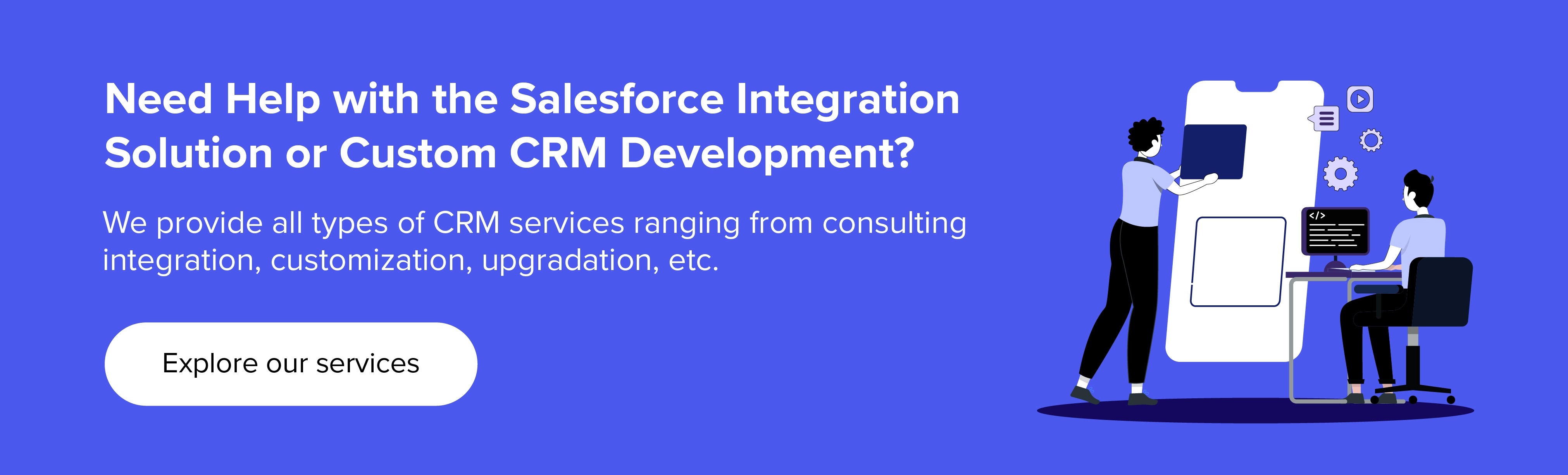 Get custom CRM development solution